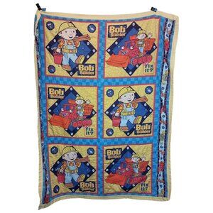 Bob The Builder 49"x 41" Kids Toddlers Cotton Throw Comforter